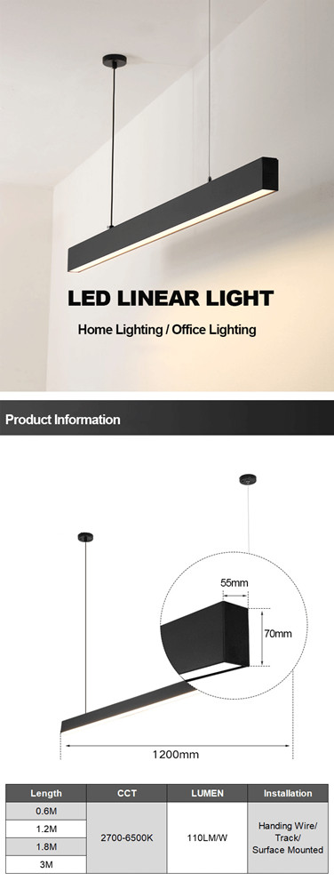 Linear Pendant Lighting - Linear Lighting - 1