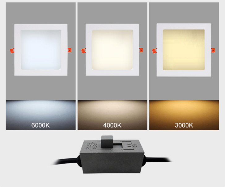 Recessed LED Square Panel Lights - LED Panels - 1